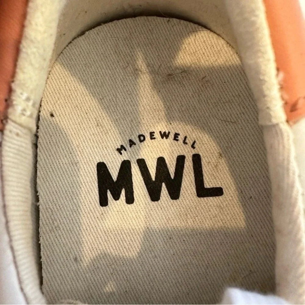 Madewell Sidewalk Low-Top Sneakers in Snake Embossed Leather: Wave Edition Size - Picture 7 of 10
